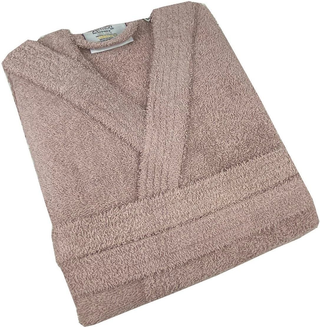 Robdëshambër me kapuç ASTRON-HOME ITALY, dusty rose | M