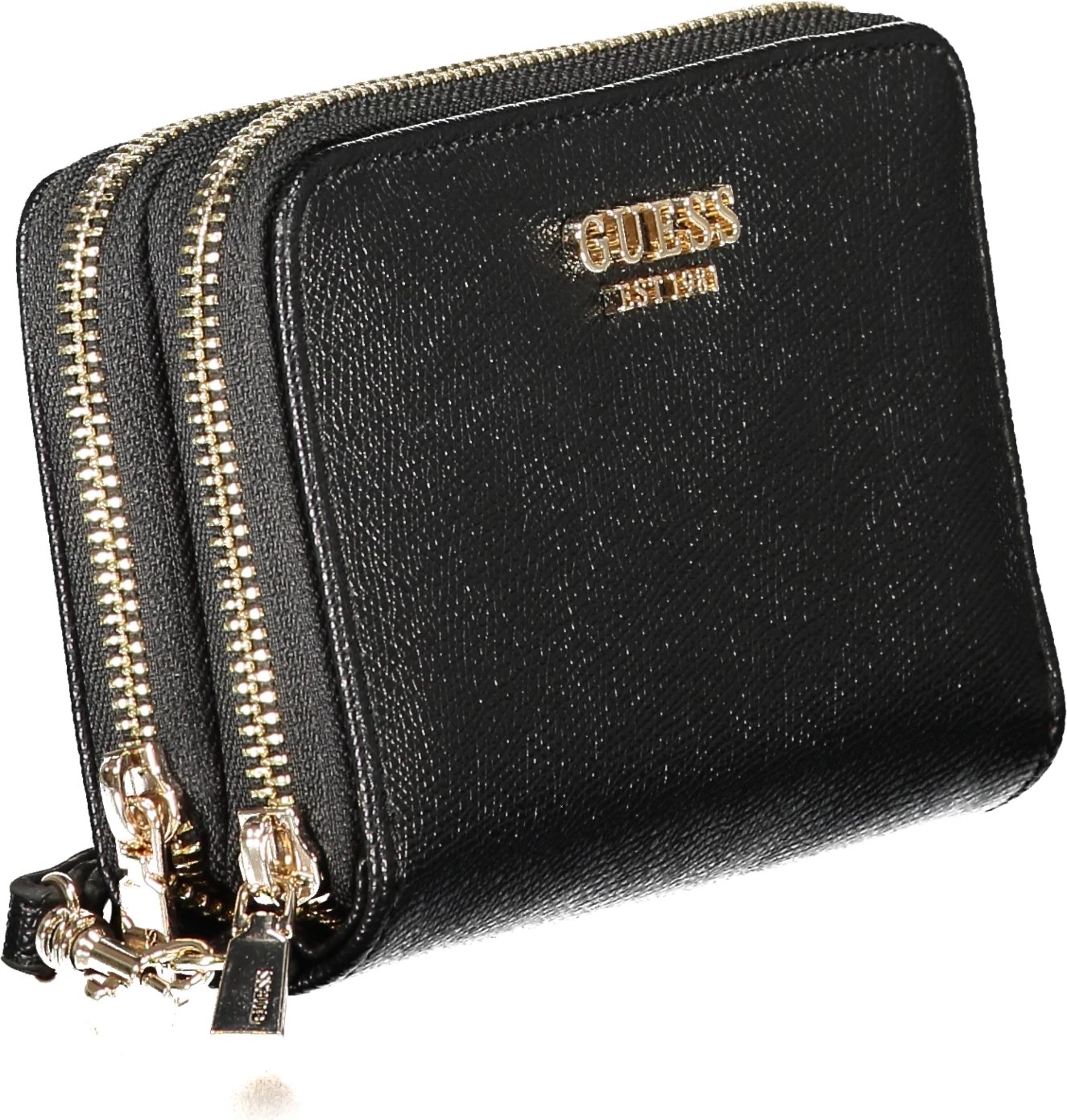 Portofol GUESS JEANS AMORETTE SLG për femra, e zezë