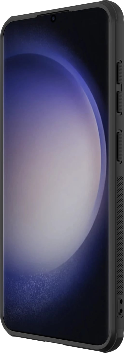 Mbështjellës Nillkin Super Frosted Shield Pro për Samsung Galaxy S24, i zi