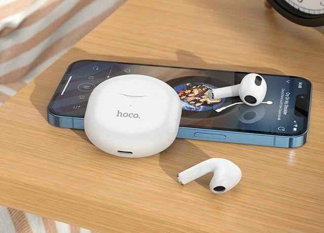 Kufje HOCO EW35 wireless in-ear, Bluetooth 5.3, të bardha