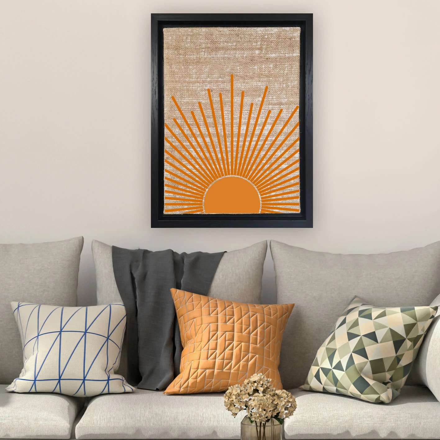 Pikturë dekorative në kanavacë, shumëngjyrëshe, Wallity, LSJ31790744600 - 36x46cm