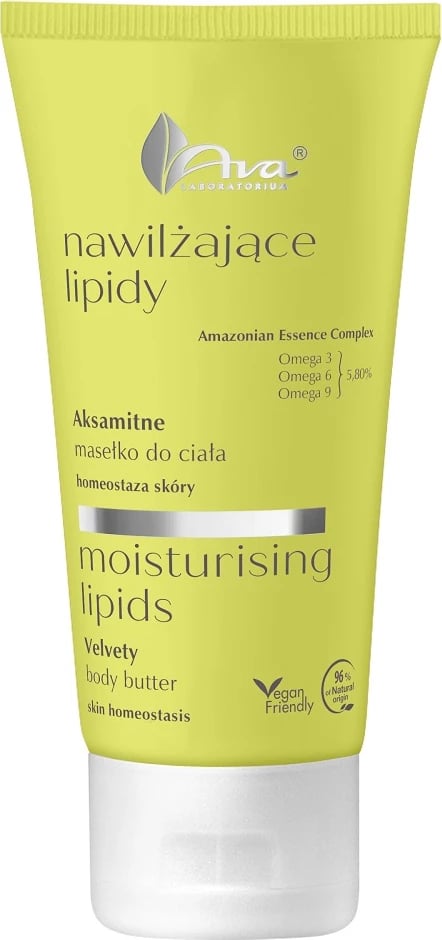 Buter për trup Ava Laboratorium Moisturizing Lipids Velvety Body Butter për femra 150ml