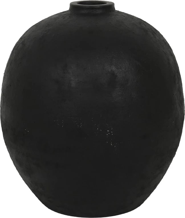 Vazo KRAKATOA, MgO, e zezë, 35x35x40 cm