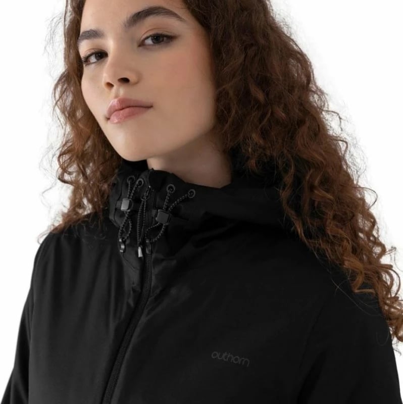 Jakne skijimi për femra Outhorn, e zezë