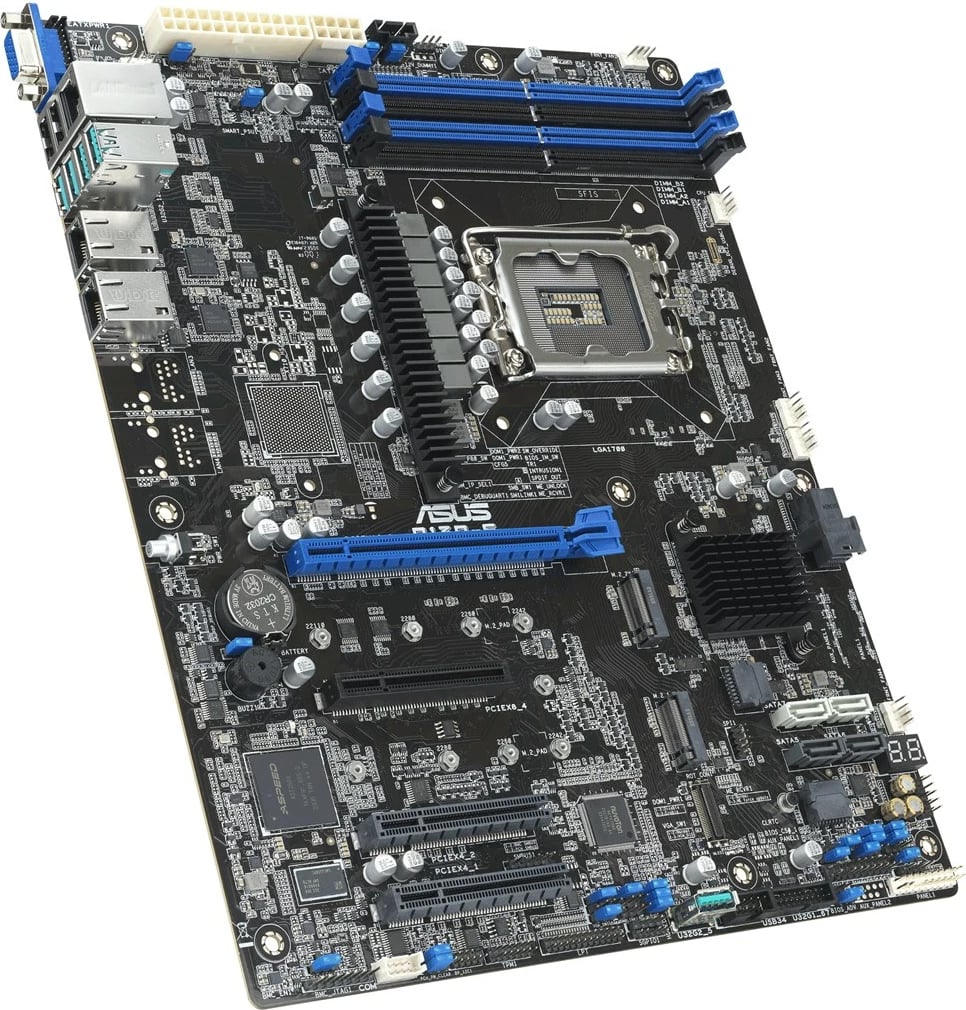 Pllakë amë ASUS P13R-E, Intel Xeon, ATX, LGA 1700, e zezë