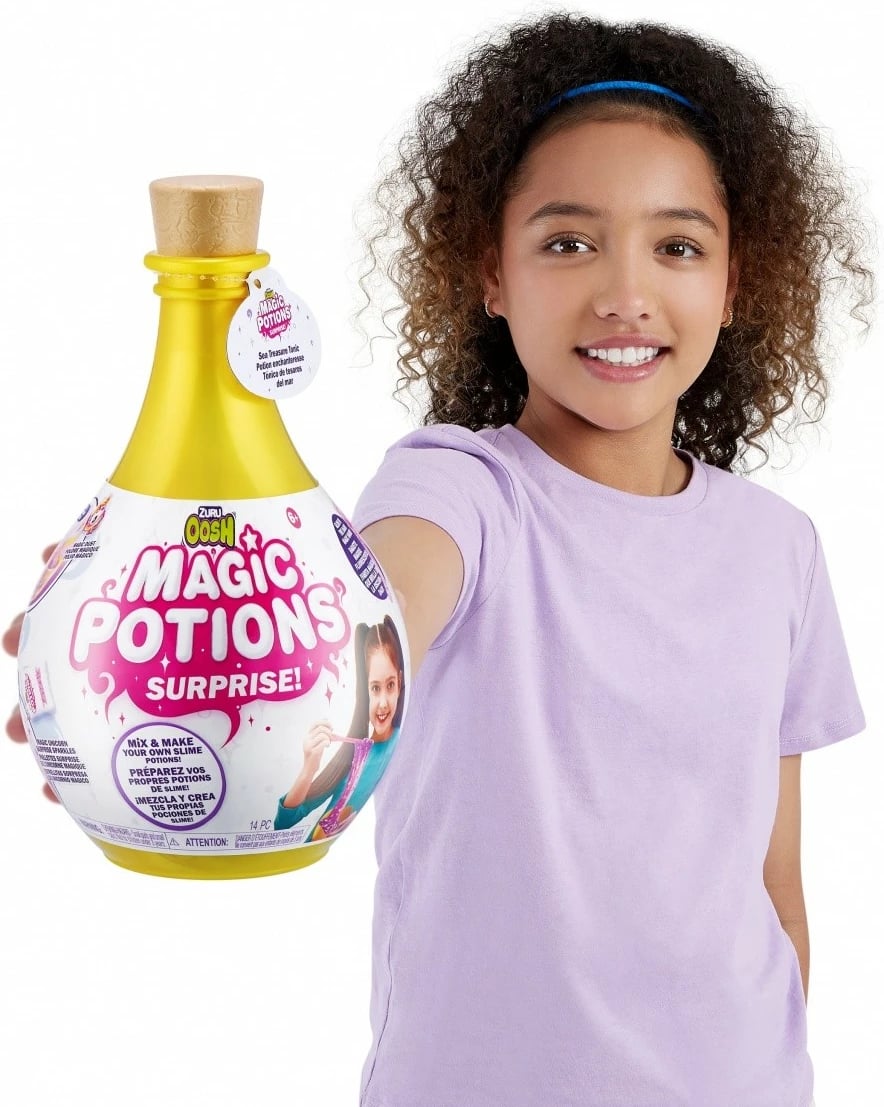 Set lodrash Oosh Fun Magic Potion Slime Surprise, 12 copë, ngjyra të përziera Set lodrash Oosh Fun Magic Potion Slime Surprise, 12 copë, ngjyra të përziera