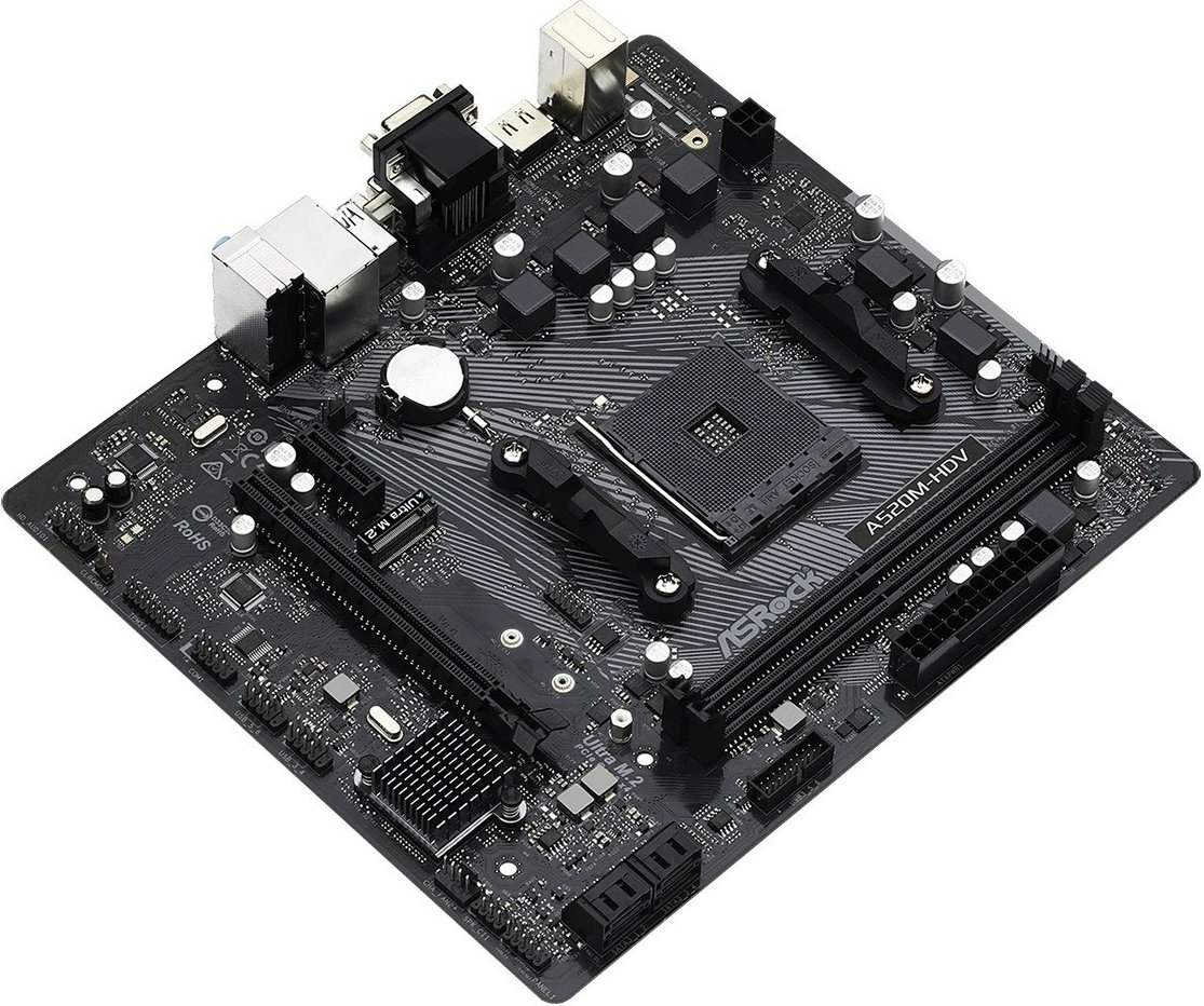 Pllakë amë ASRock A520M-HDV, Socket AM4, micro ATX