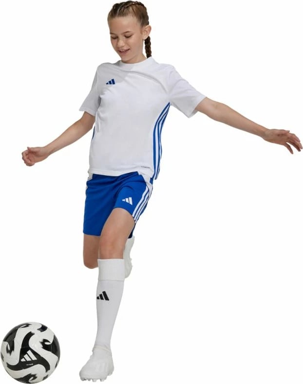 Fanellë për fëmijë adidas, e bardhë