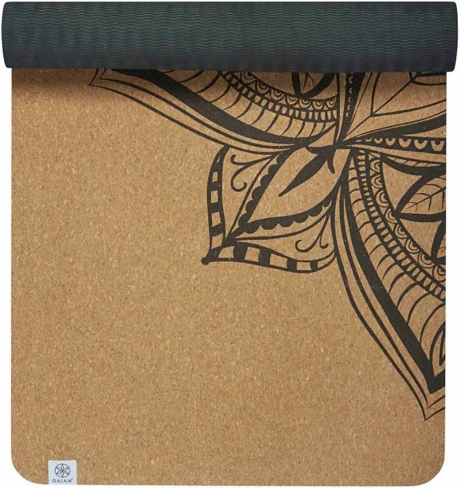 Tapet për yoga Gaiam, për femra dhe meshkuj, me mandala