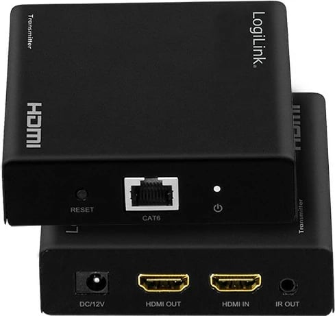 HDMI Extender/Splitter LogiLink set 1x2 porta, 70m, i zi