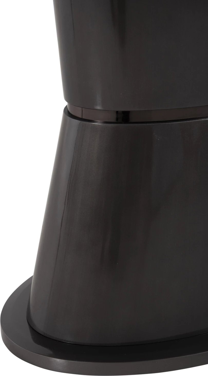 Tavolinë ngrënieje BENT FH9773.01, qeramike, ngjyrë mermeri gri, bazë MDF ngjyrë antracit, 180x90x76 cm