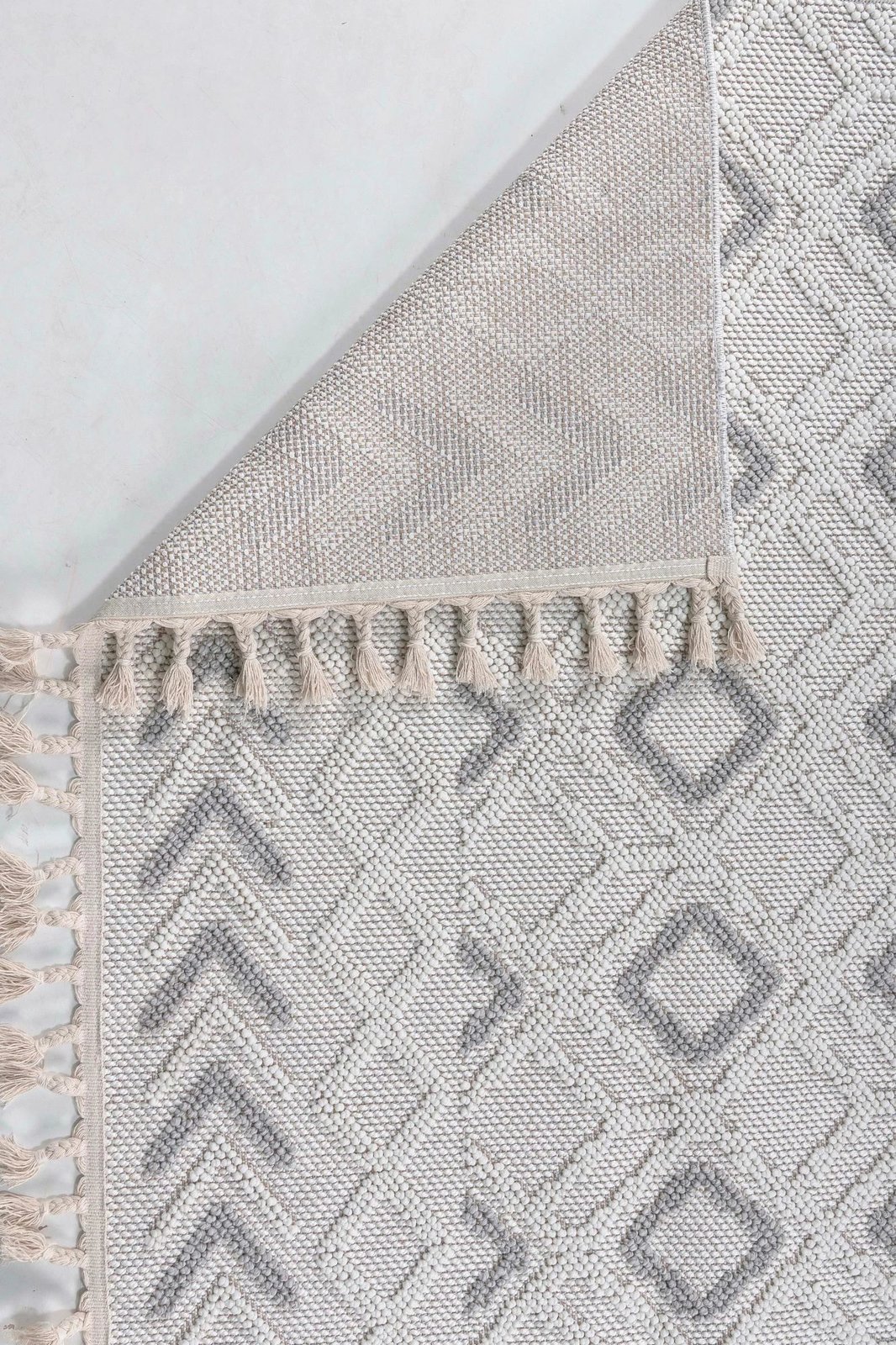 Qilim (160 x 230) Conceptum Hypnose, Polka - gri