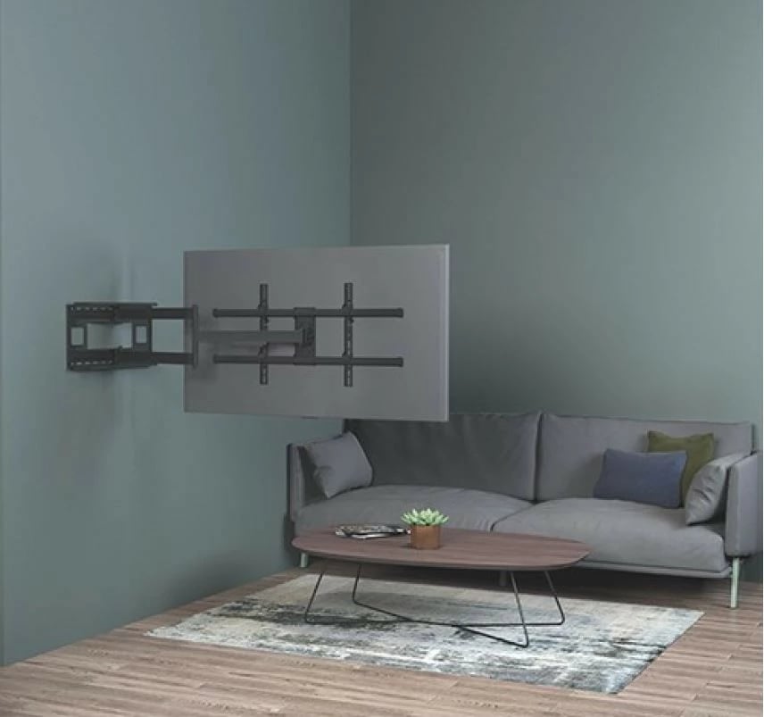 Mbajtës muri për TV Techly 362169, 43-80 inç, rrotullues, 50 kg, i zi Mbajtës muri për TV Techly 362169, 43-80 inç, rrotullues, 50 kg, i zi