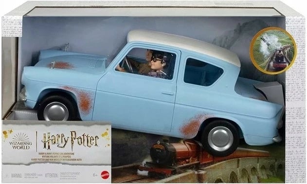 Set lodrash Harry Potter auto me Harry dhe Ron, 2 copë