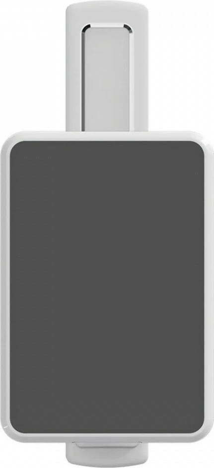 Llambë tavoline Media-Tech MT222 me karikues wireless, LED display, Bardhë