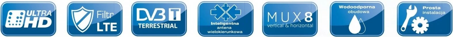 Antenë drejtimi TechniSat Technicombo T3-a me përforcues, jashtme, Alumini/Bardhë Antenë drejtimi TechniSat Technicombo T3-a me përforcues, jashtme, Alumini/Bardhë