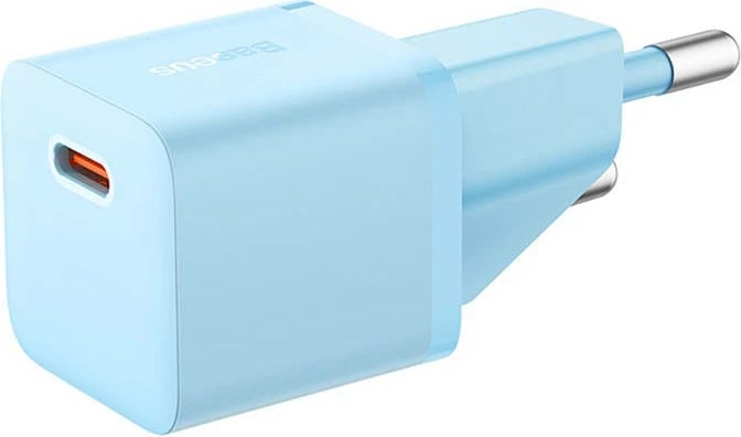 Karikues muri mini Baseus GaN5 20W USB-C, CCGN050103, blu