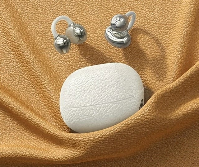 Kufje wireless HOCO EA5 DUKE III, open-ear, Bluetooth, të bardha Kufje wireless HOCO EA5 DUKE III, open-ear, Bluetooth, të bardha