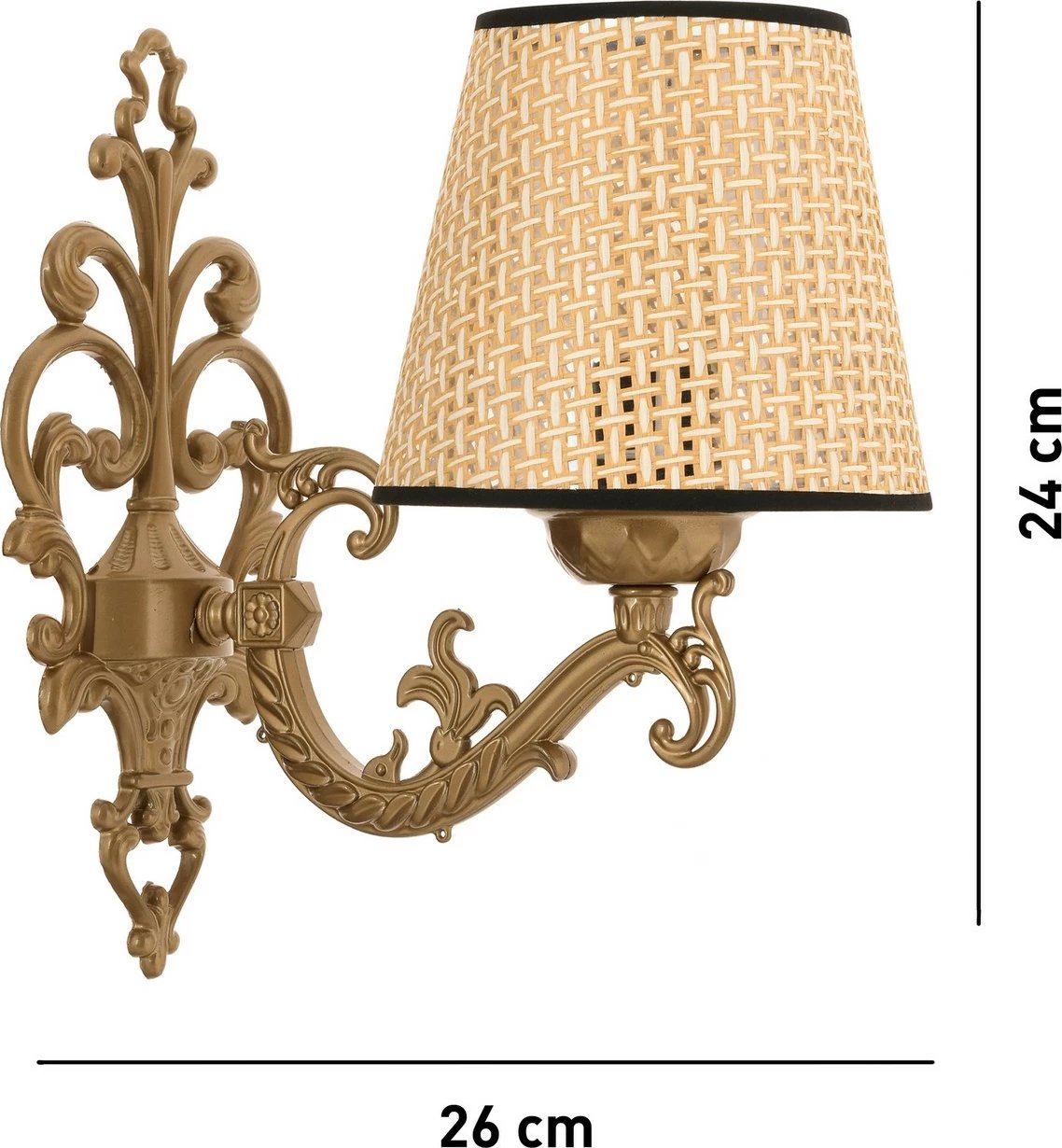 Llambë muri Opviq Claire, natyrale-ari