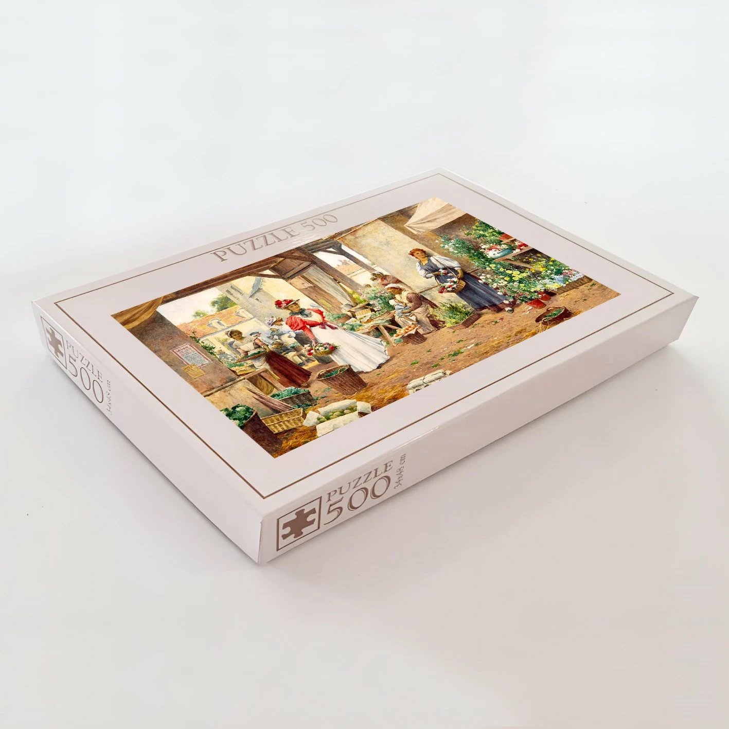 Puzzle 500 copë, Evila Originals, shumëngjyrësh, PZL_08_500