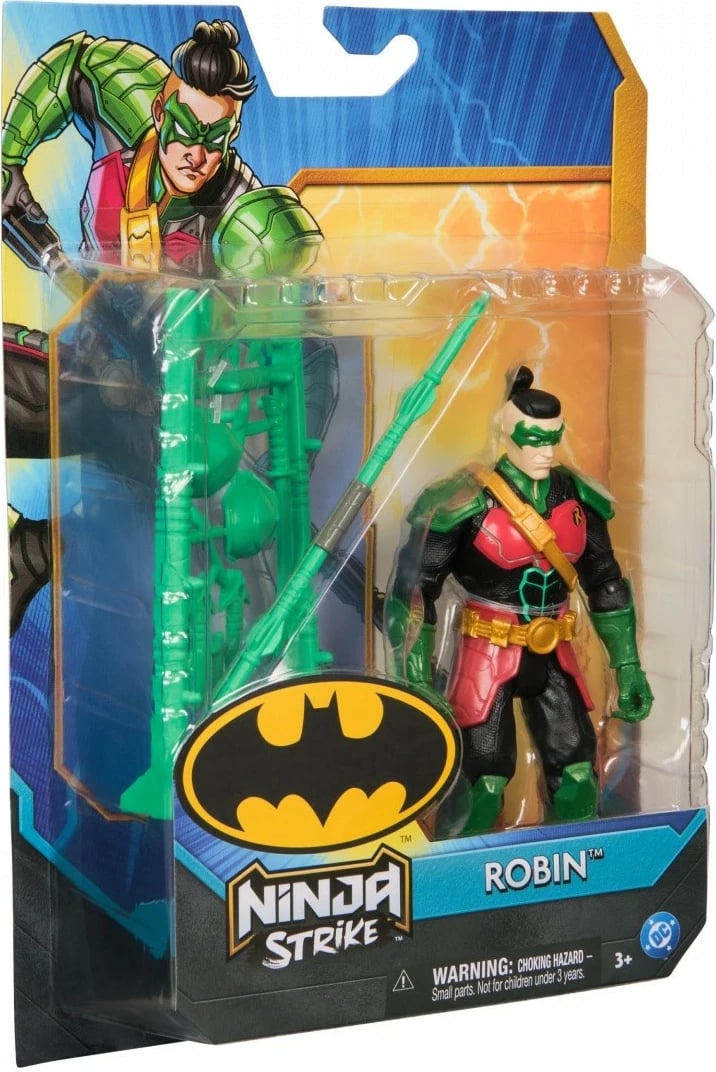 Figurë aksion, Spin Master Batman Ninja Strike 6074348, 15 cm, me aksesorë, asortiment një copë