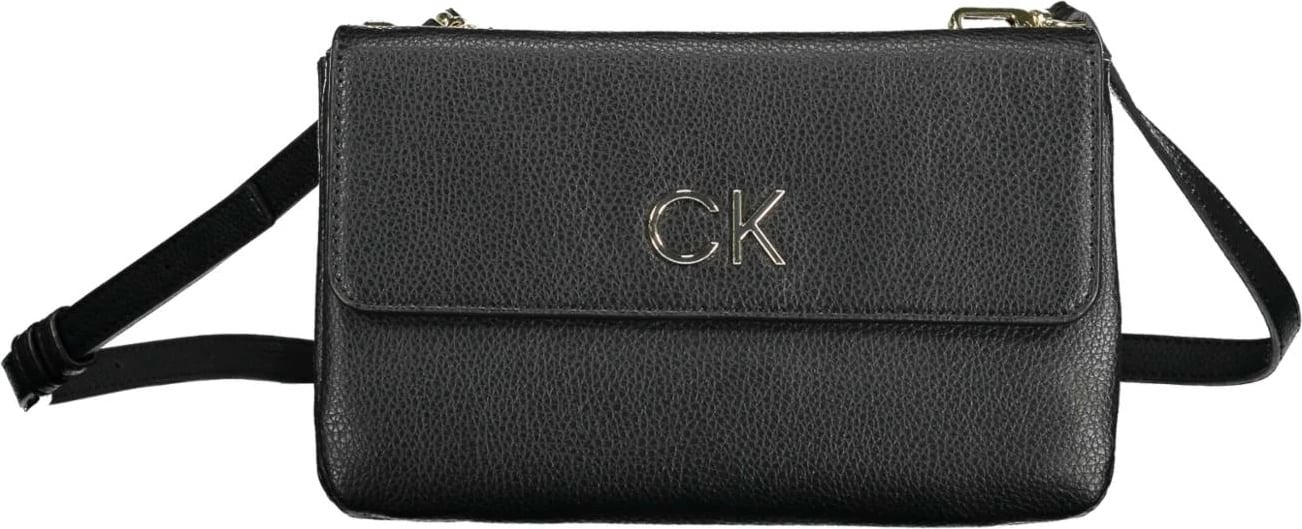 Çantë krahu për femra Calvin Klein, e zezë