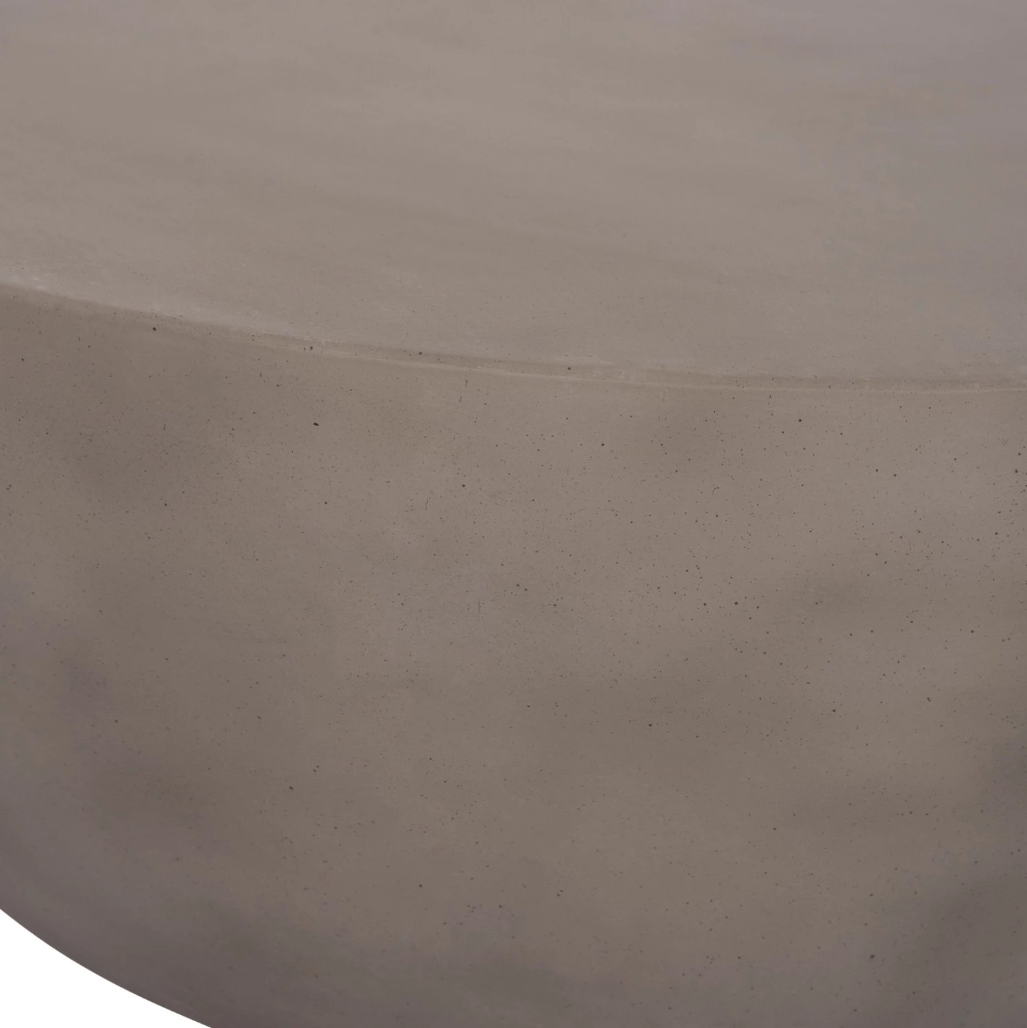 Tavolinë kafeje rrethore ALLAN, fibër-cement, gri, FH18162.03, Φ92x49Hcm