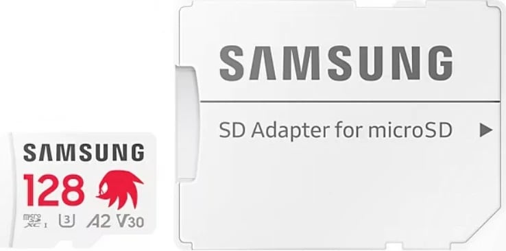 Kartelë memorie microSD Samsung PRO Plus MB-MD128SA/LC1, 128GB, Sonic dizajn