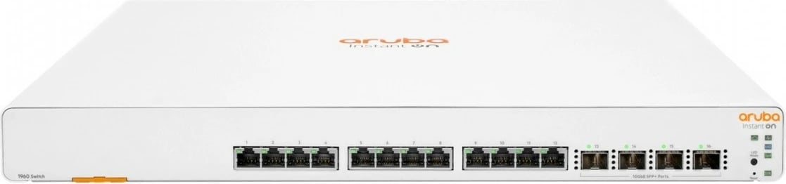 Switch Aruba Ion 1960 12XT 4XT Hewlett Packard Enterprise JL805A, i bardhë