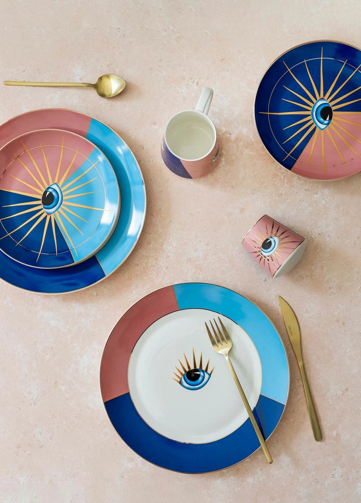 Set pjatash ëmbëlsirash (6 copë), Hermia, DNR0081