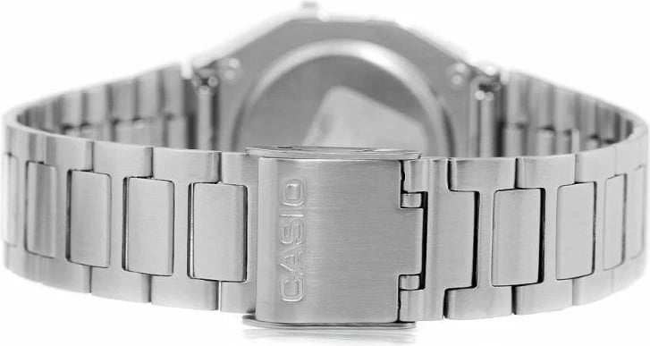 Orë dore CASIO unisex, argjend