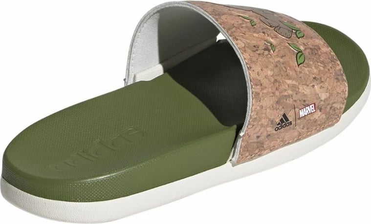 Atlete për fëmijë adidas Adilette Comfort, të gjelbërta