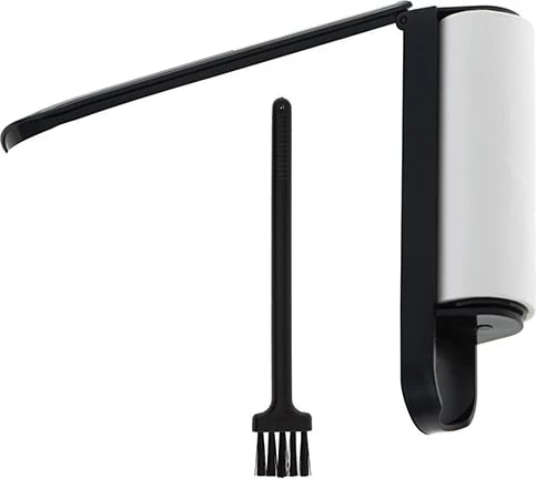 Heqës pushash, Adler, AD 9619, ekran LED, 3 shpejtësi 6500/7500/8500 rpm, bateri 2000mAh, USB-C, e zezë-ari