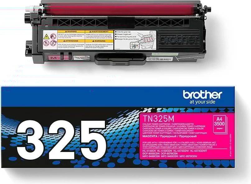 Toner Brother TN-325M, 3500 faqe, Magenta, 1 copë