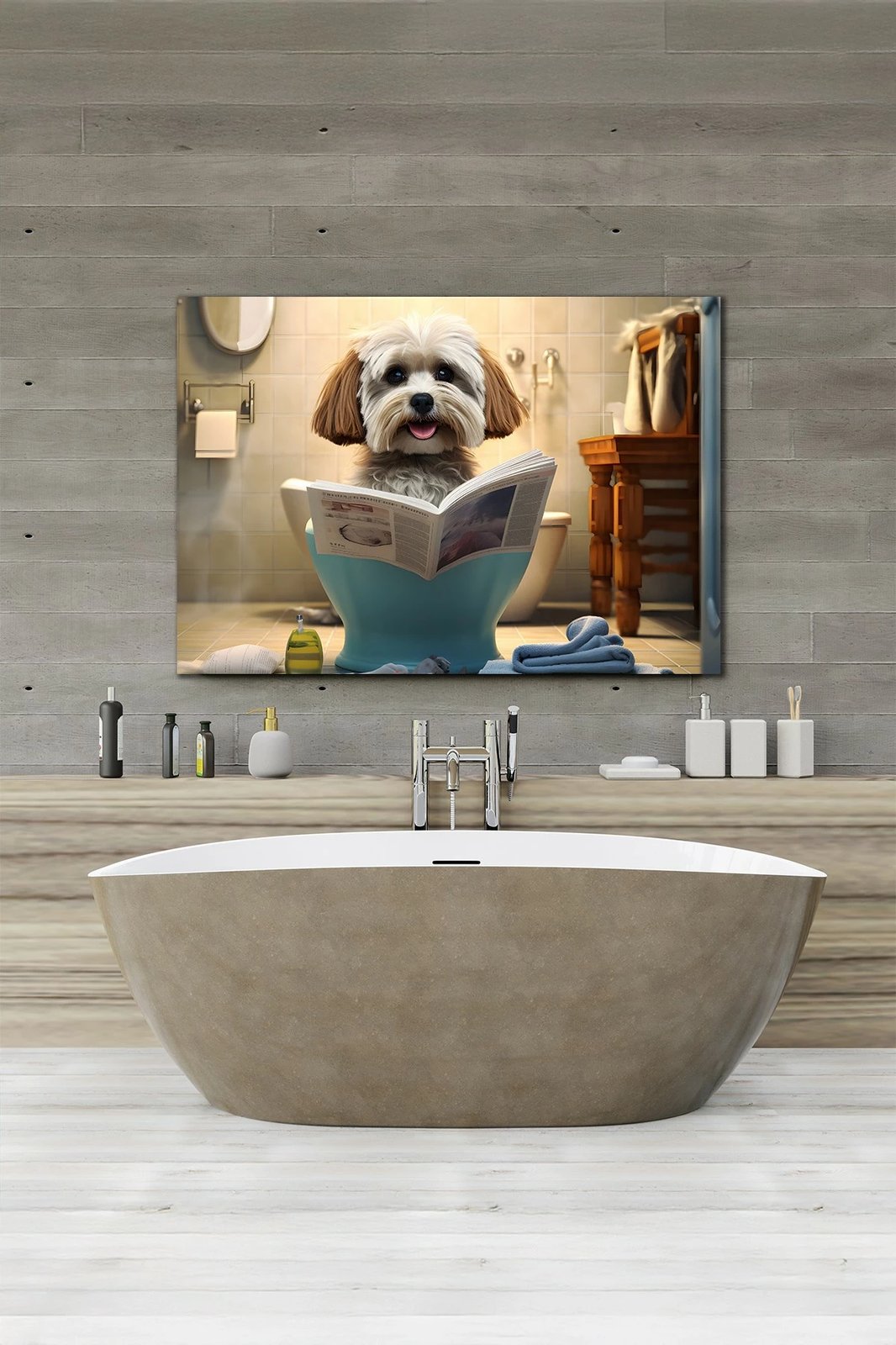 Pikturë dekorative në kanavacë, shumëngjyrëshe, Ersyaıhyvn37, 50x70cm