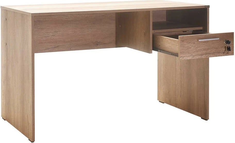 Tavolinë studimi Hanah Home, Cms-510-Tt-1, ngjyrë arrë e çelët