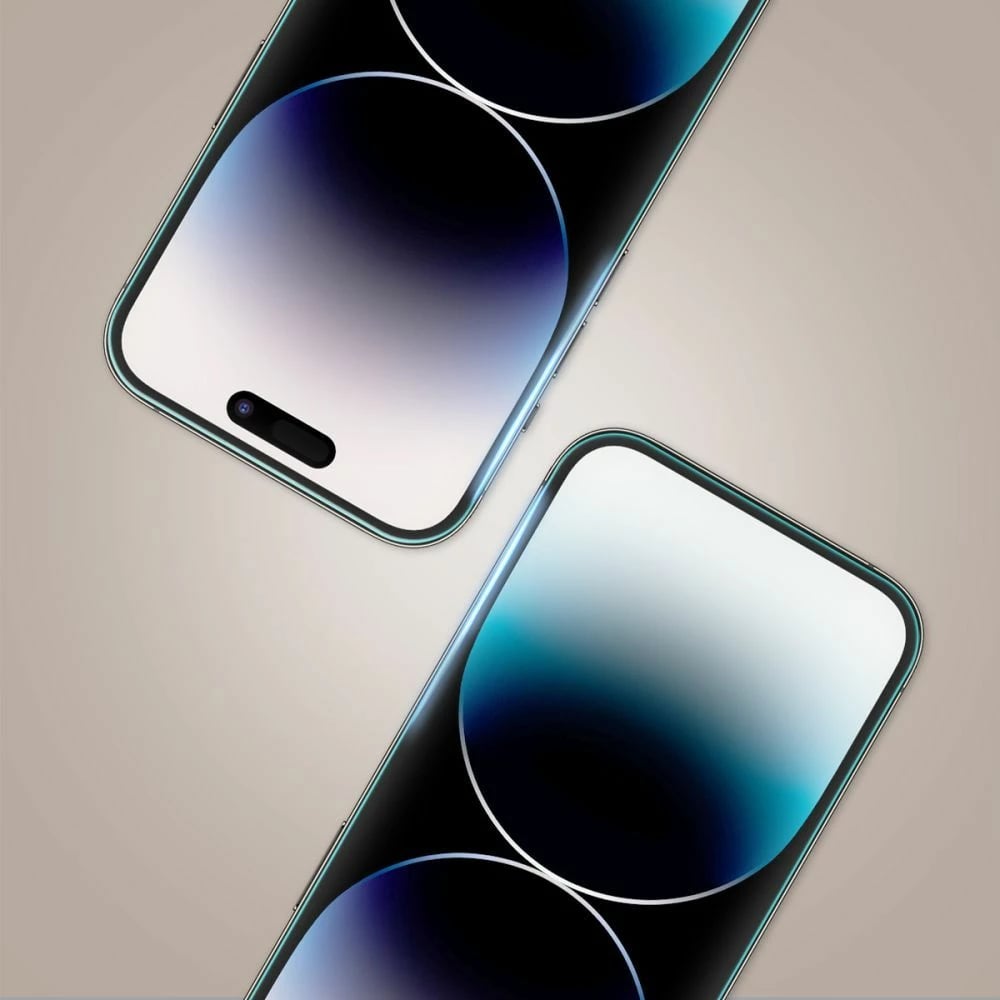 Xham mbrojtës Tech-Protect Glass Fit+, për Xiaomi Redmi Note 14 4G/5G, Set 2 copë, Zi