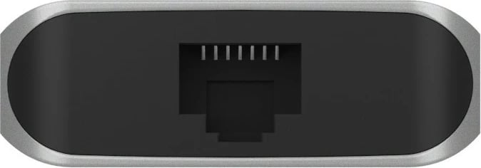 Docking station IcyBox IB-DK4012-CPD, 9-në-1, 2x HDMI, 4K60Hz, 3x USB, 100W PD, LAN, Lexues kartash, antracit