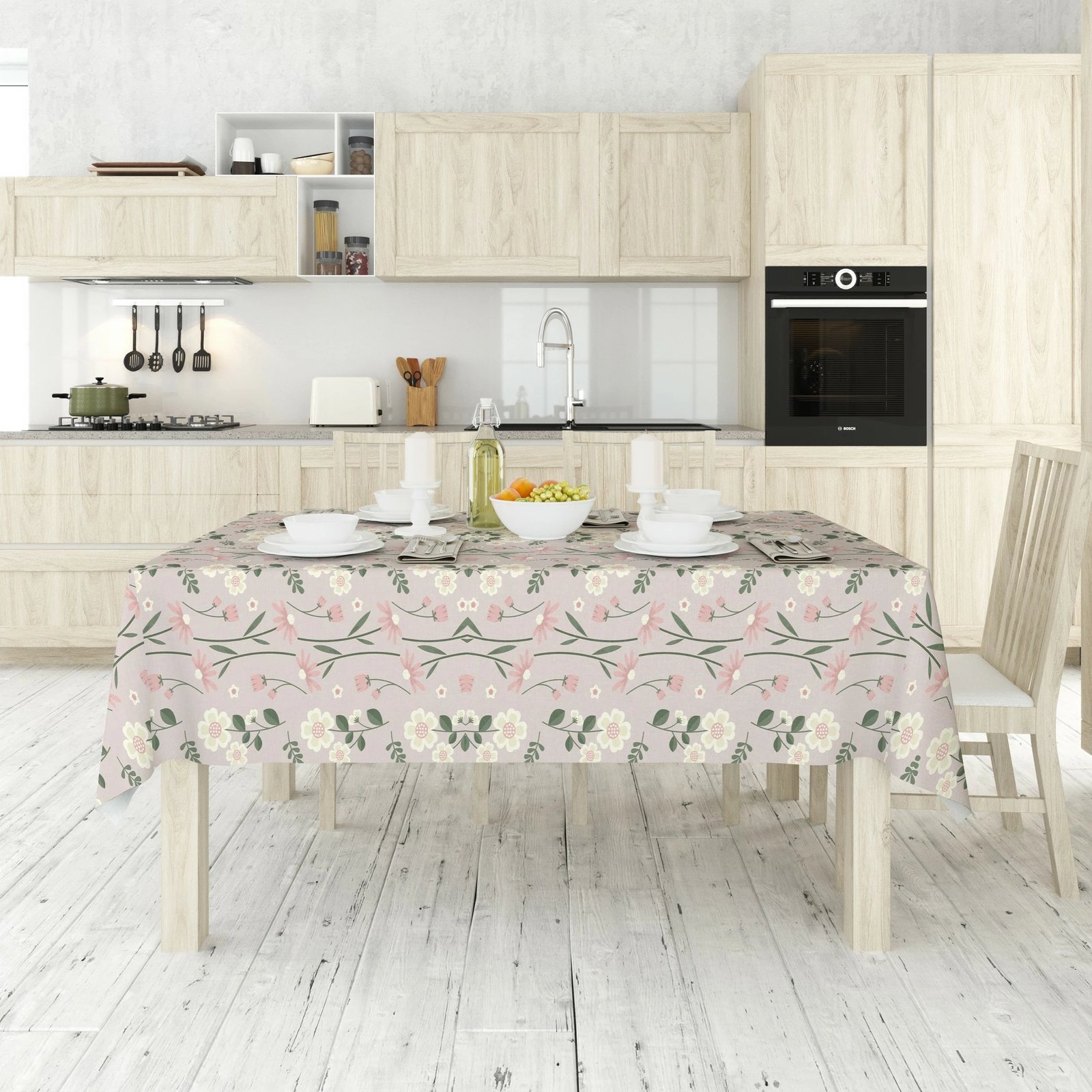 Mbulesë tavoline Hermia, Asr-tblclt25-45, 140x140cm