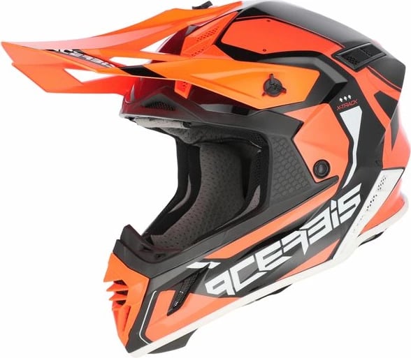 Helmete X-track 22-06 Portokalli-zi Xxl
