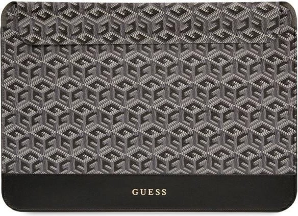 Mbështjellës laptopi Guess GCube Stripe, 16", i zi