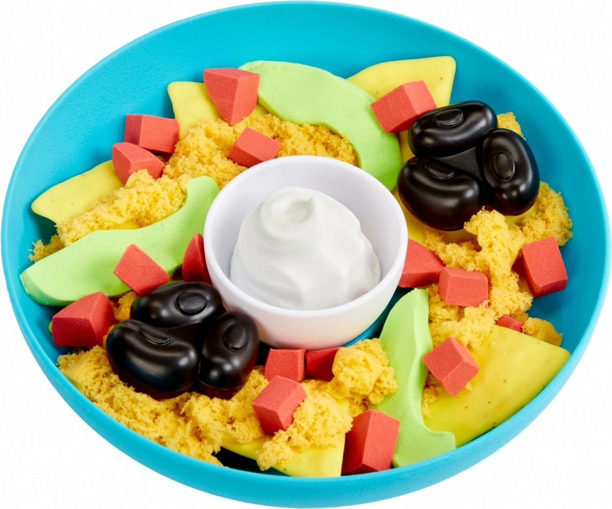 Set lodrash gatimi nachos, Little Tikes Creative Chefs 643880-EUC, 22 pjesë, mosha 3+, plastikë, shumëngjyrëshe