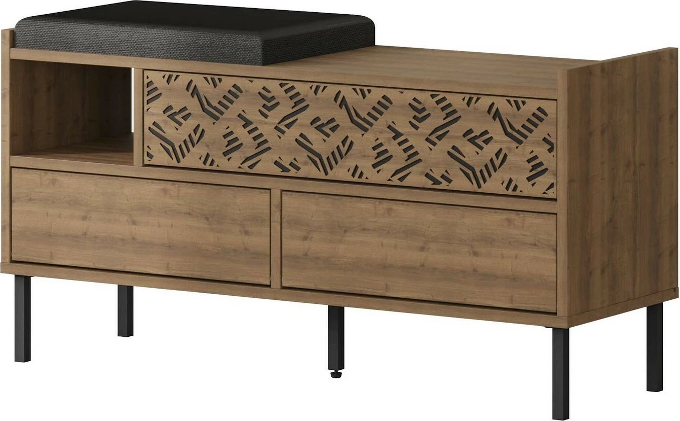 Dollap këpucësh Skye Decor, stol këpucësh, ngjyrë Hitit