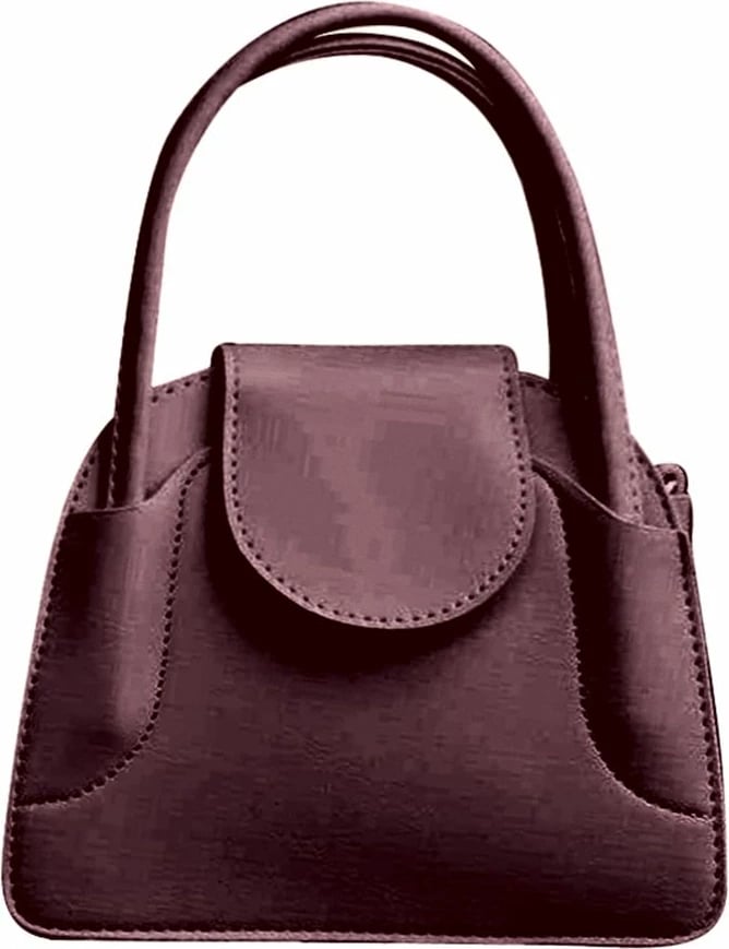Çantë krahu Zoozie Bags, ngjyrë e kuqe Claret, MK1020223SV10-001