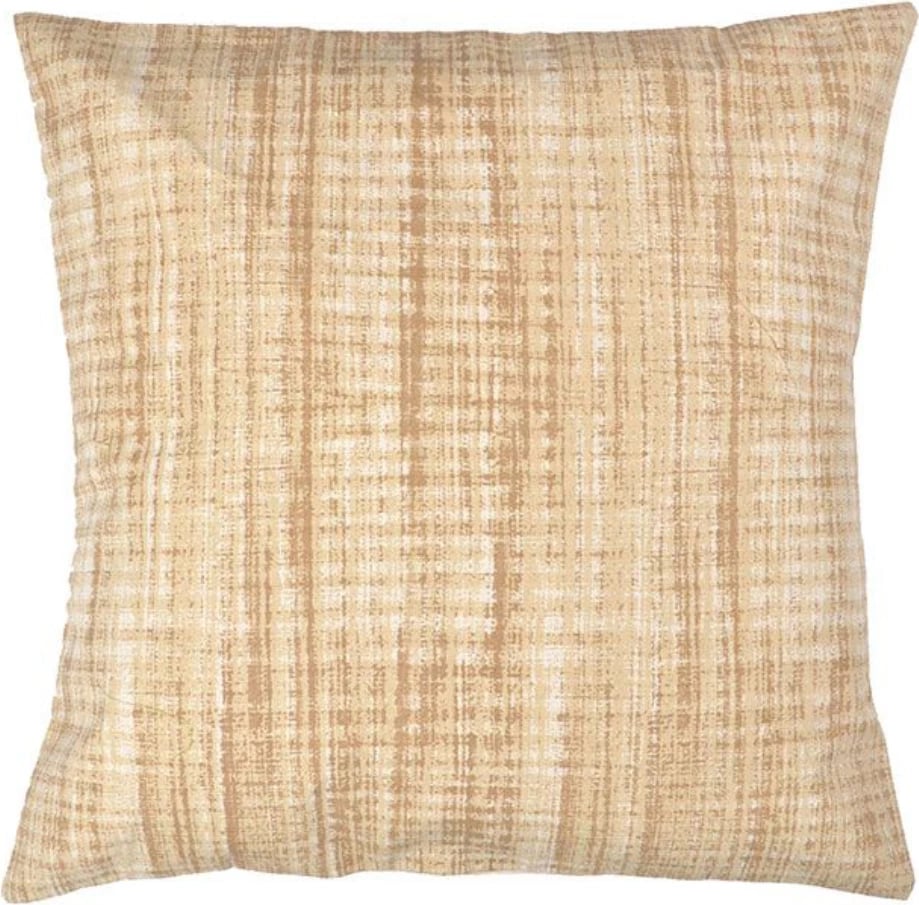 Jastëk dekorativ Flow, pambuk, bezhë, 60x60cm