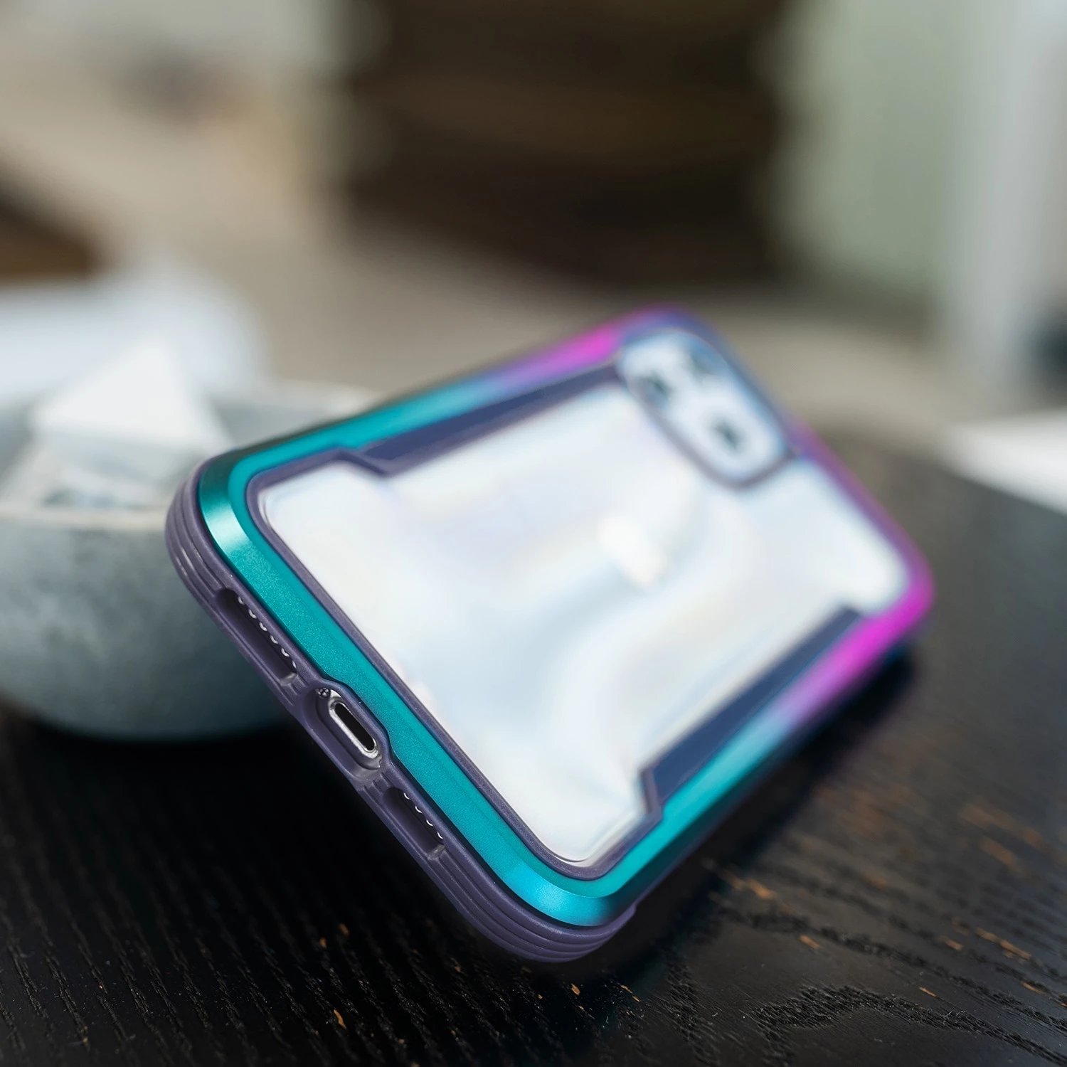 Mbështjellës Raptic X-Doria Shield për iPhone 14 Pro, MagSafe, i zi