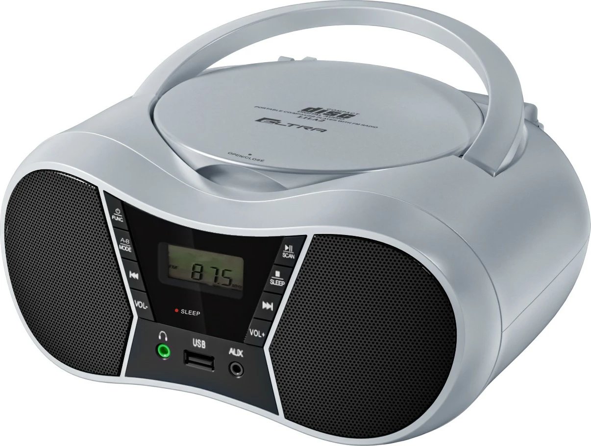 Radio CD Eltra LILA2 me USB/BT, argjendtë