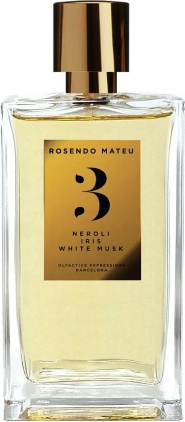 Eau de Parfum unisex Rosendo Mateu No 3 Neroli Iris White Musk 100ml