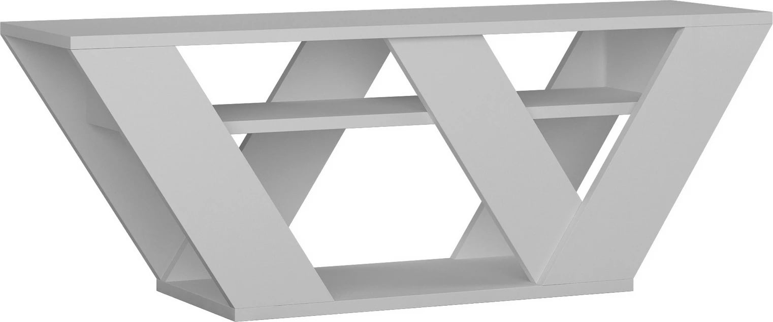 Komodë TV Skye Decor, e bardhë, Pipralla