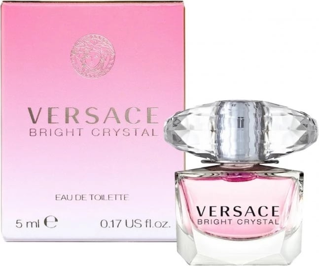 Eau de Toilette për femra Versace Bright Crystal miniature 5ml